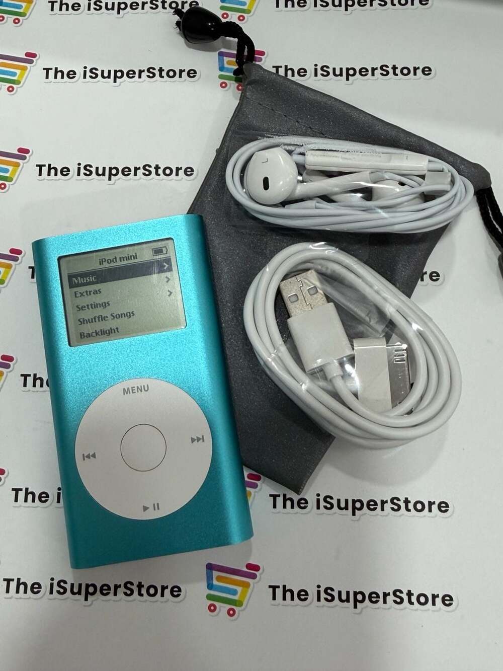 Apple iPod mini 2nd Generation 64GB Blue MP3 Player 1 YR CPS Warranty